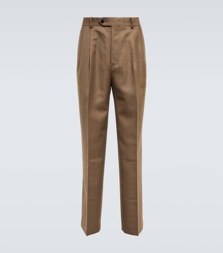 Pantalon rayé en laine - Auralee - Modalova