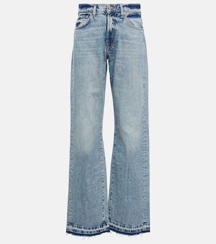 Jean droit Tess Trouser à taille haute - 7 For All Mankind - Modalova