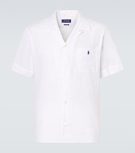 Chemise brodée en lin - Polo Ralph Lauren - Modalova