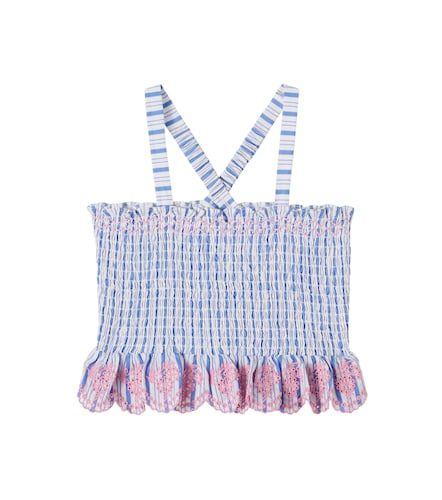 Top Florentina brodé en coton - Louise Misha - Modalova
