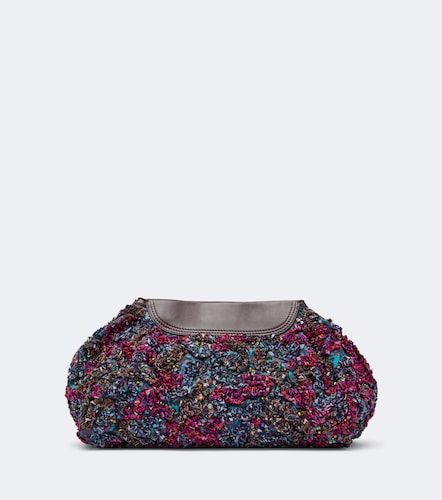 Pochette Small en cuir à ornements - Dries Van Noten - Modalova