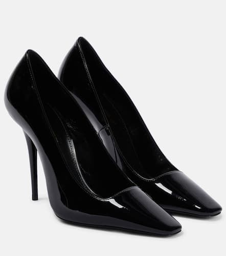 Escarpins Blade 110 en cuir verni - Saint Laurent - Modalova