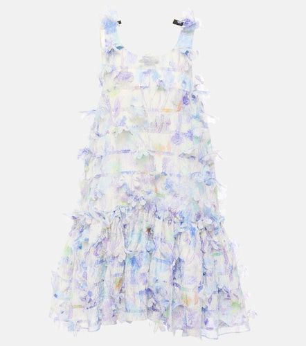 Robe à appliqués floraux - Susan Fang - Modalova