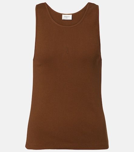 Débardeur Cassandre en coton - Saint Laurent - Modalova
