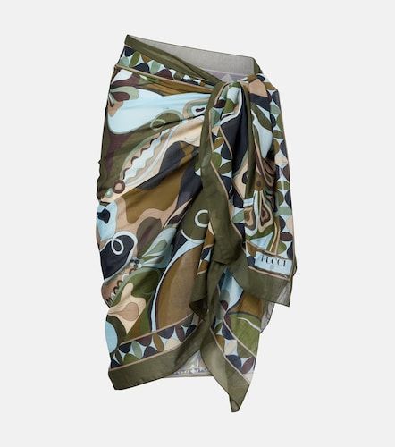 Pucci Paréo Orchidee en coton - Pucci - Modalova