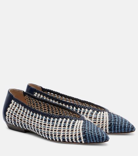 Ballerines Bancroft en cuir tressé - Veronica Beard - Modalova