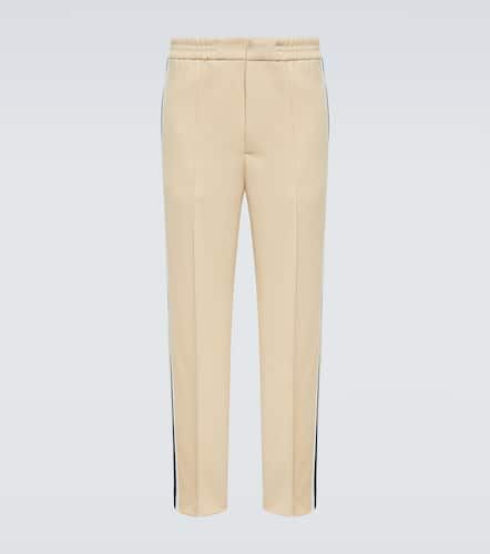 Pantalon droit en laine vierge - Ami Paris - Modalova