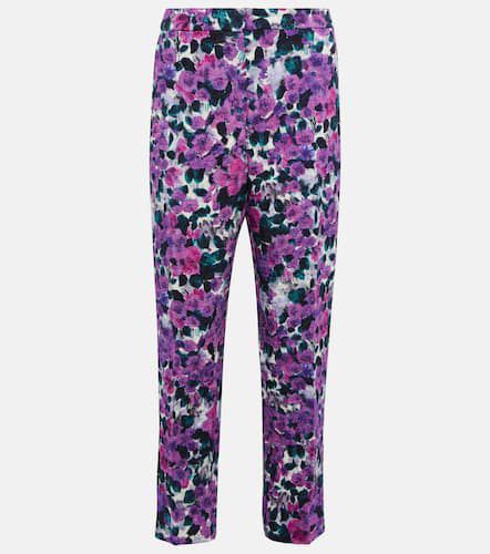 Pantalon droit à fleurs - Dries Van Noten - Modalova