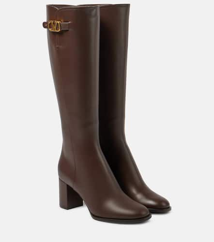 Bottes VLogo Signature en cuir - Valentino Garavani - Modalova