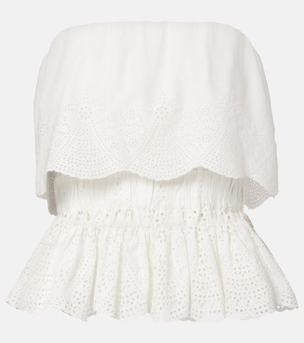 Top Beryl en coton à broderies anglaises - Posse - Modalova