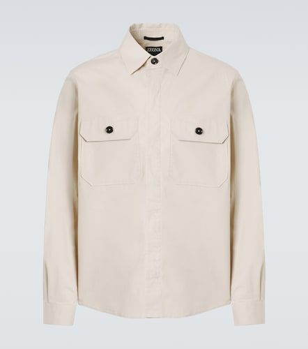 Surchemise en mélange de coton - Zegna - Modalova