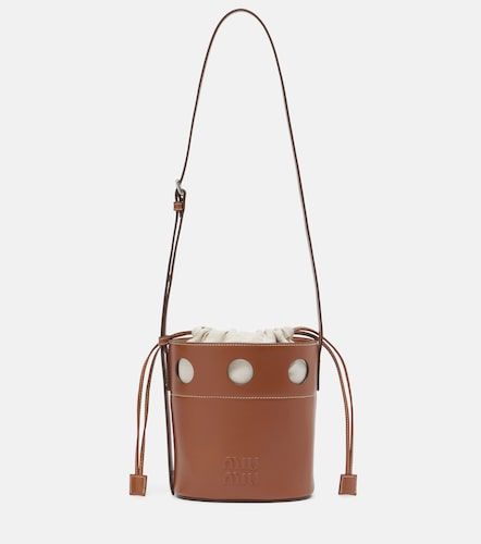 Miu Miu Sac seau en cuir perforé - Miu Miu - Modalova