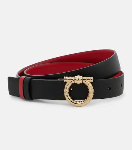 Ceinture Gancini rversible en cuir - Ferragamo - Modalova