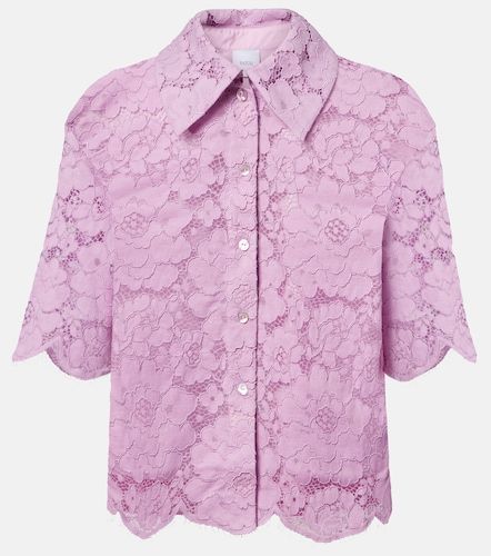 Chemise en dentelle de coton mélangé - Patou - Modalova