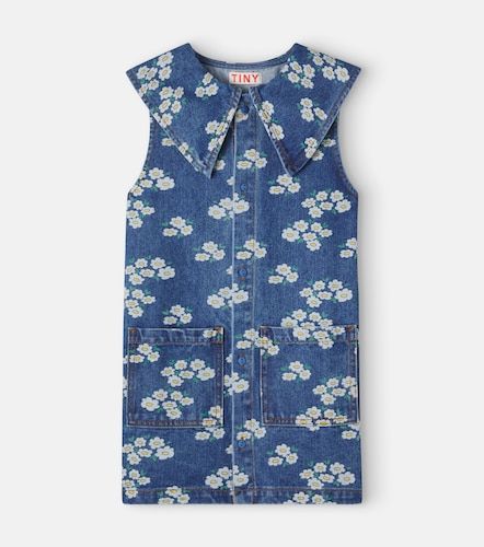 Robe chemise Blossoms en jean - Tinycottons - Modalova
