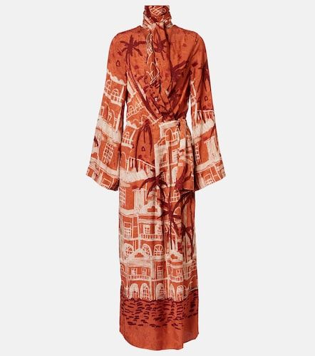 Johanna Ortiz Robe midi en jacquard - Johanna Ortiz - Modalova