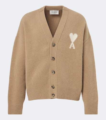 Cardigan Ami de Cœur en laine mélangée - Ami Paris - Modalova