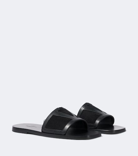 Mules Viva Superstar en cuir et daim - Valentino Garavani - Modalova