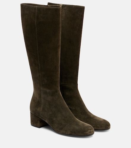 Bottes Joelle 45 en daim - Gianvito Rossi - Modalova