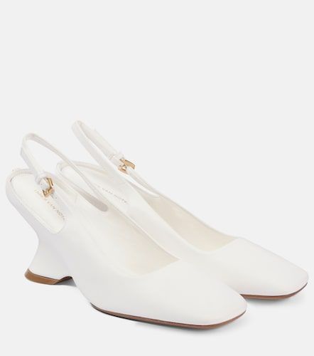 Escarpins compensés 75 en cuir - Dries Van Noten - Modalova