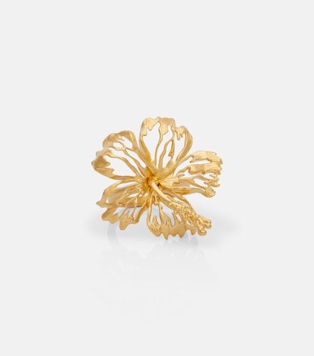 Bague Hibiscus Flower - Oscar de la Renta - Modalova