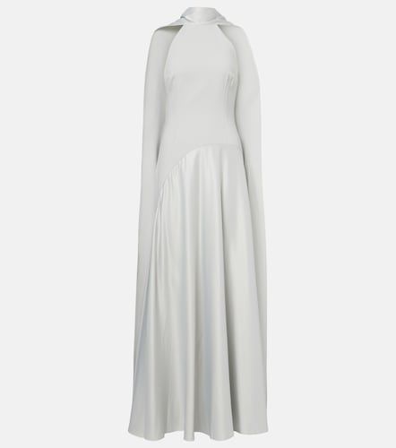 Robe Cece en crêpe et satin - Solace London - Modalova