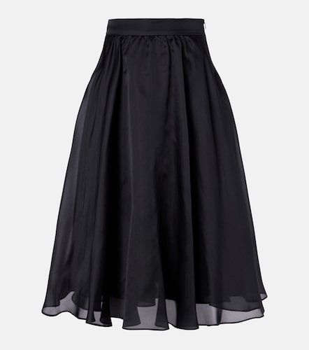 Max Mara Jupe midi Calle en soie - Max Mara - Modalova