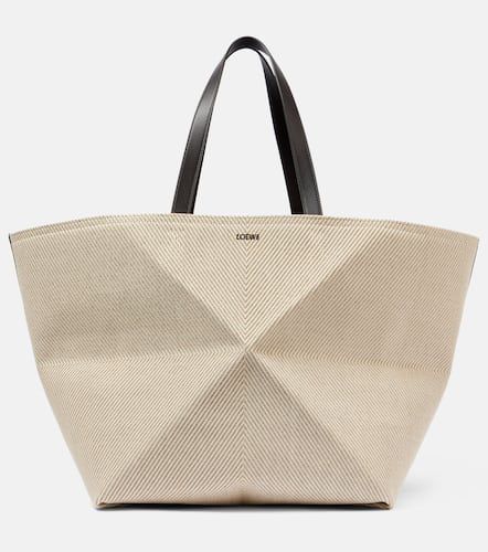 Cabas XXL Puzzle Fold en toile - Loewe - Modalova