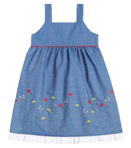 Robe Clementina brodée en coton - La Coqueta - Modalova