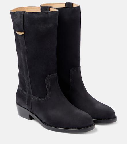 Bottines Heikee 35 en daim - Isabel Marant - Modalova