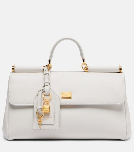 Sac à main Sicily Medium en cuir - Dolce&Gabbana - Modalova