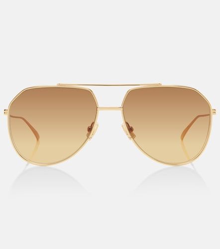 Lunettes de soleil aviateur Light Ribbon - Bottega Veneta - Modalova