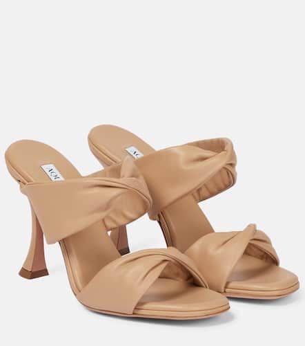 Aquazzura Mules Twist 95 en cuir - Aquazzura - Modalova