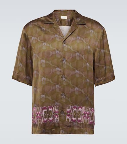 Chemise imprimée et brodée - Dries Van Noten - Modalova