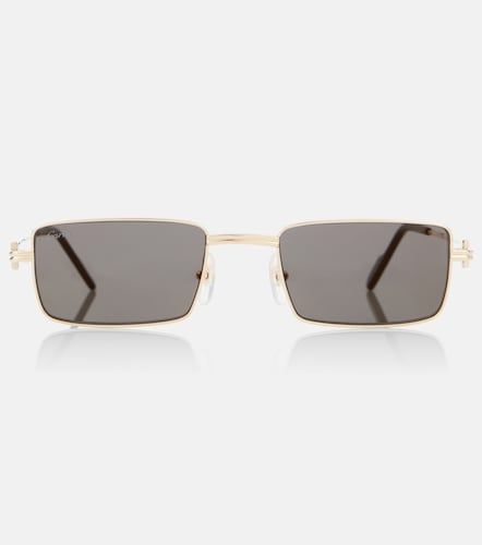 Lunettes de soleil rectangulaires Première - Cartier Eyewear Collection - Modalova