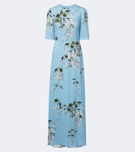 Robe longue à fleurs - Monique Lhuillier - Modalova