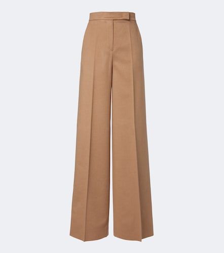 Pantalon ample en poils de chameau - Max Mara - Modalova