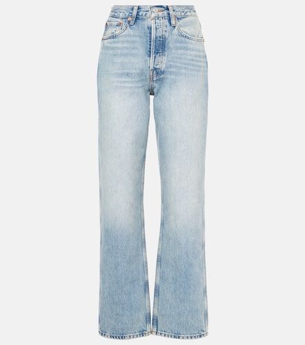 Jean straight 90s taille haute - Re/Done - Modalova
