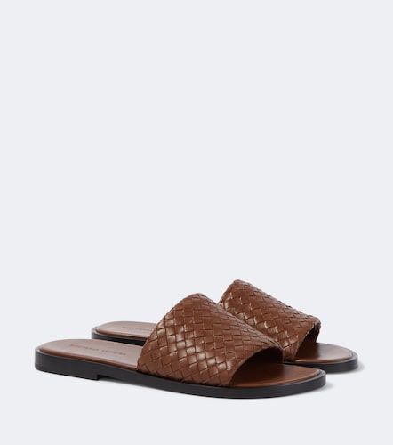 Mules Elio en cuir Intrecciato - Bottega Veneta - Modalova