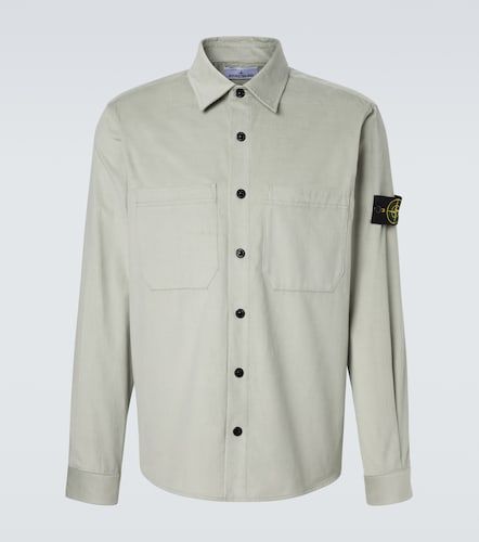 Chemise Compass en velours côtelé de coton - Stone Island - Modalova