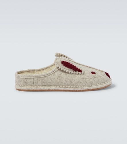 Bode Slippers en laine mélangée - Bode - Modalova