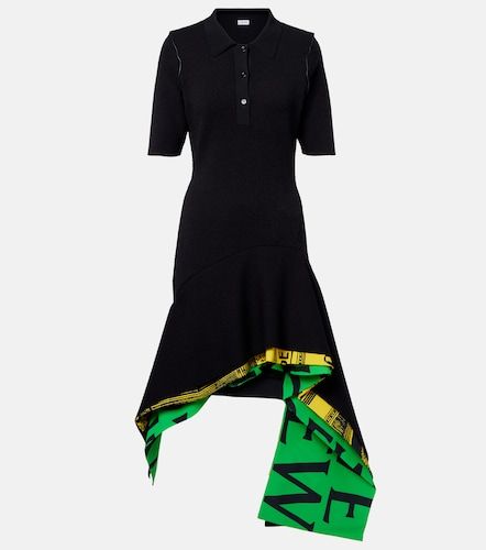 Robe midi asymétrique imprimée - Loewe - Modalova