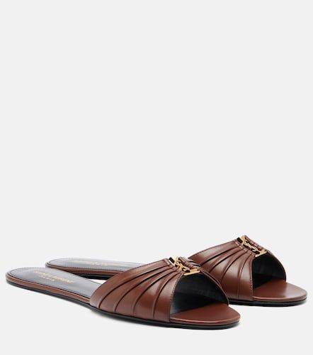 Mules Babylone en cuir - Saint Laurent - Modalova