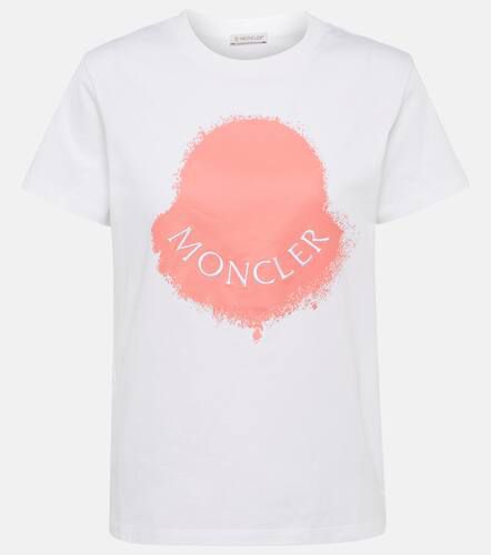 T-shirt imprimé en coton - Moncler - Modalova