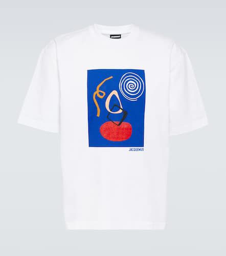 T-shirt Cuadro en coton imprimé - Jacquemus - Modalova