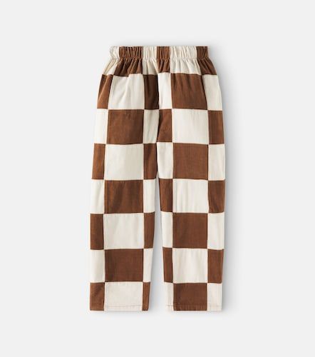 Pantalon droit en coton à carreaux - Rylee + Cru - Modalova