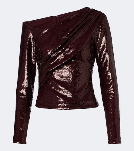 Top asymétrique à sequins - Roland Mouret - Modalova