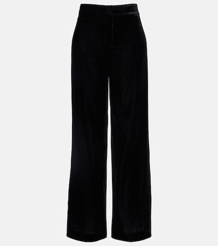 Pantalon ample Alex à taille haute en velours - Veronica Beard - Modalova