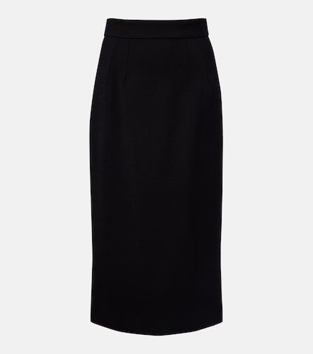Jupe crayon en laine mélangée - Dolce&Gabbana - Modalova