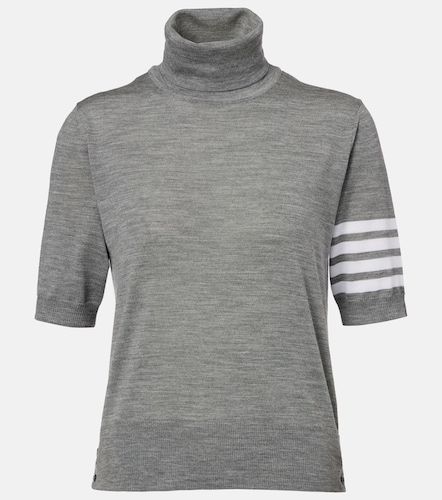 Pull 4-Bar en laine à col roulé - Thom Browne - Modalova